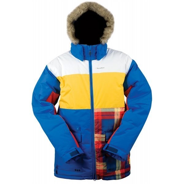 Special Blend Ninety Five Ski Snowboard Jacket British Blue Mens