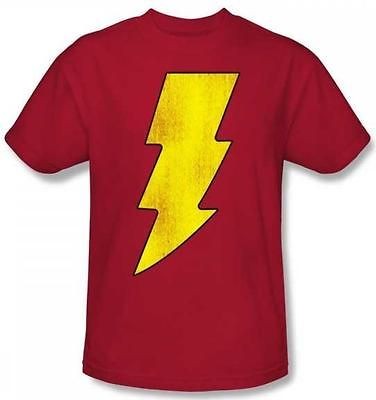 Shazam DC Comics Sheldon Cooper New Licensed Authentic Adult Tee T 