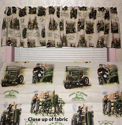 new john deere tractors valances curtains window 