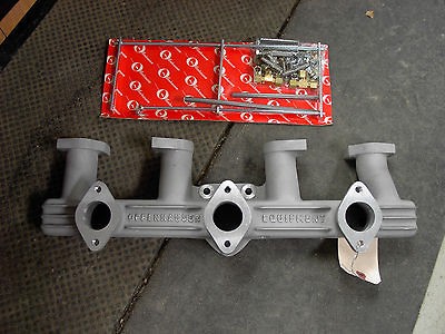 NOS offy offenhauser 1952 53 Ford 223 6 cyl 3 carb tri power intake 