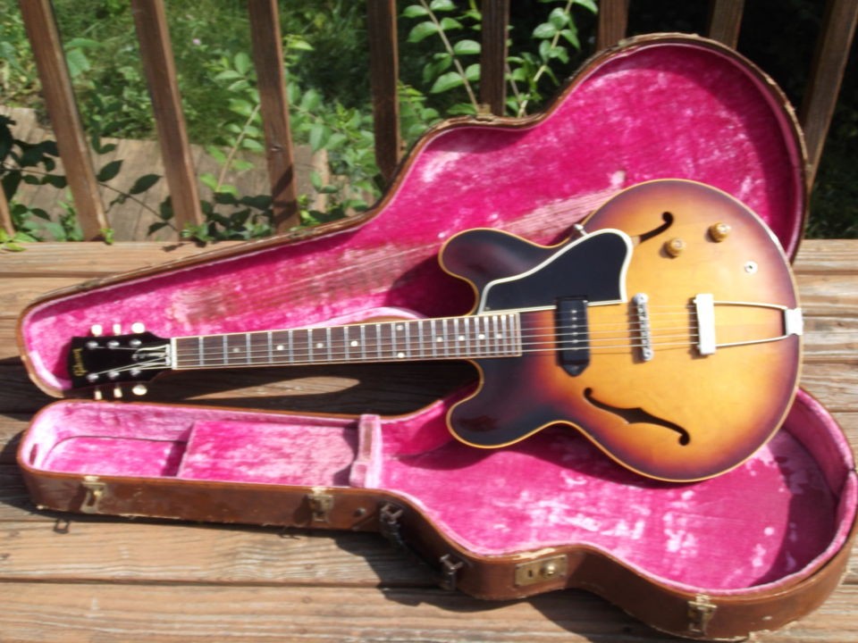 GIBSON ES 330 T 1959 ORIGINAL VINTAGE ORIGINAL HARD SHELL CASE ES 335