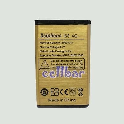 li ion 2800mah battery for sciphone cect i68 4g phone