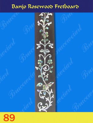 banjo part rosewood fretboard w mop art inlay 89 1