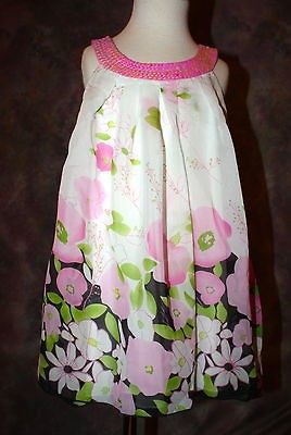 NWT LIPSTIK GIRLS PAGEANT FANCY BLING NECKLINE DRESS NEW GORGEOUS SZ 