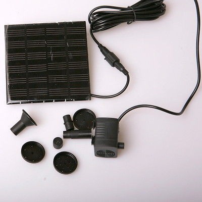 Newly listed Fountain Water Pump + Solar Power Panel Kit for Garden 