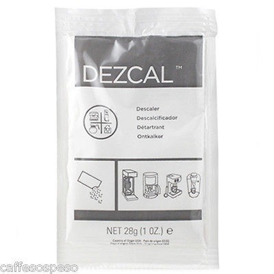 urnex dezcal coffee maker espresso descaler 20 pack time left