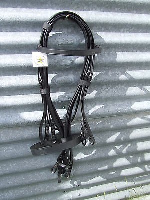 ecotak black weymouth hunt show bridle cob from australia time