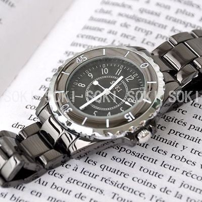   Dial Metal Mens Analog Quartz Wrist Stainless Band XMAS Watch M87