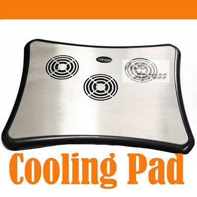   Laptop Cooler Notebook Cooling Pad Stand Fan With 4 Port USB 2.0 Hub