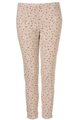 topshop floral ditsy capri jeans sizes 10 14 l26 £