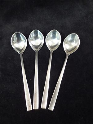   Denmark FUGA Five Oclock Teaspoons 5 5/8   set of 4 Stainless Steel