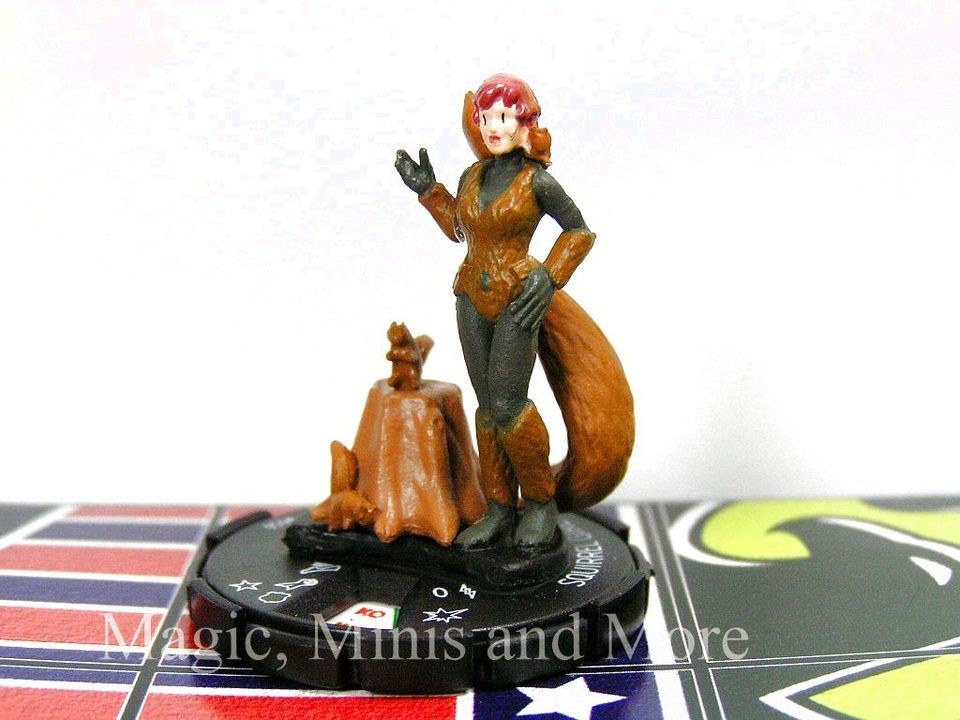 Captain America SQUIRREL GIRL #56 Heroclix super rare miniature 