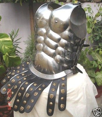 Roman Muscle Suit of Armor Muscle Cuirass Reenactment Role Play 