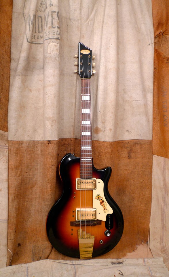   Rhythm Master Valtrol Vintage Guitar Valco National Vintage Sunburst