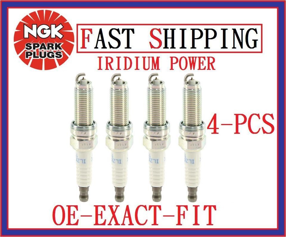 OEM NGK ILZKR7B11S SPARK PLUG LASER IRIDIUM POWER 4 PEICE (5787) FAST 