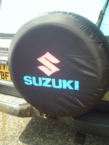 Black SUZUKI JIMNY VITARA SIERRA wheel cover spare tyre wheelcover 