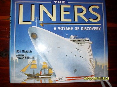 LINERS A VOYAGE OF DISCOVERY McAULEY TITANIC DORIA LUSITANIA 