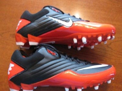 Nike Speed TD Low Football Cleats Sz 8.5 Vapor Black / Orange