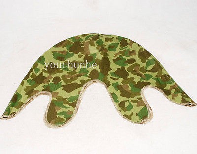 WW2 US MARINE CORPS CAMO HBT REVERSIBLE HELMET COVER  31664