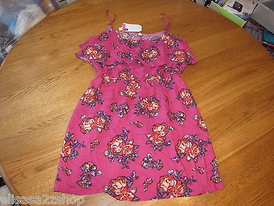 Roxy Juniors Womens XL Bright Berry Dress 0004 surf sk8 NWT 39.5^^