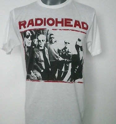 radiohead t shirts in Clothing, 