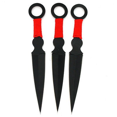 SUPER COOL 440 Steel Throwing Target Knife Ninja Dart Knives w 