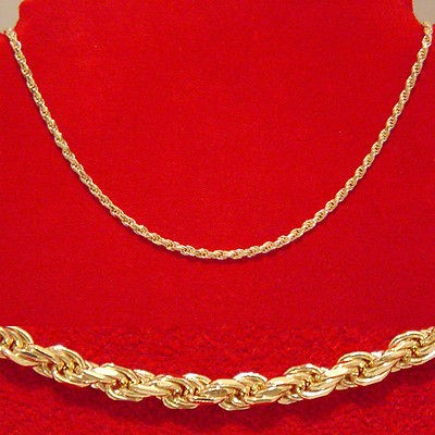 NEW 16 FRENCHROPE NECKLACE FREE GOLD ON 1/5 OZ SOLID STERLING @ SCRAP 