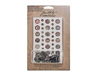 tim holtz idea ology custom fasteners th93030 