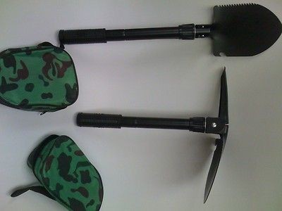 All You Need Multi   Tool (2) Military Style Folding Camp Shovel 