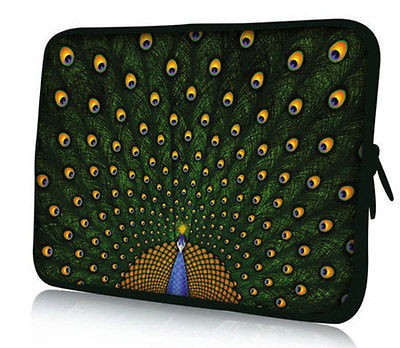   Peacock Design Laptop Cover Bag Notebook Case Sleeve For Acer HP