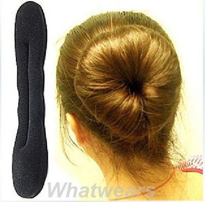 grs sponge bun clip maker former foam twist hair tool