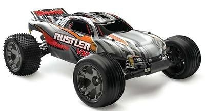 new traxxas rustler vxl 2 4ghz rtr silver 3707 nib