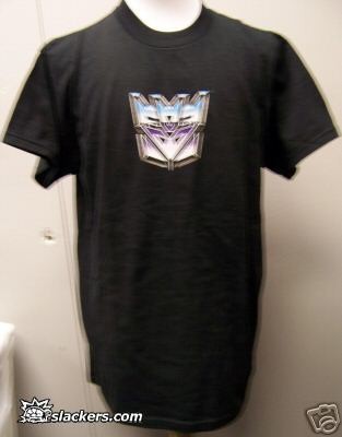 transformers decepticon t shirt adult medium new 