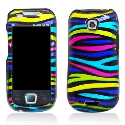   Galaxy Apollo i5801 GT i5801 RAINBOW ZEBRA Cellphone Case Hard Cover