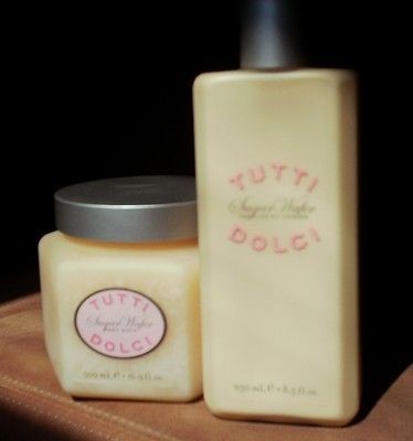 Bath and Body Works TUTTI DOLCI SUGAR WAFER 16.9oz Body Buff Scrub 