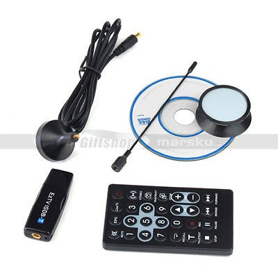 ISDB T DVB T HDTV Digital USB 2.0 TV Stick Tuner Player Receiver 