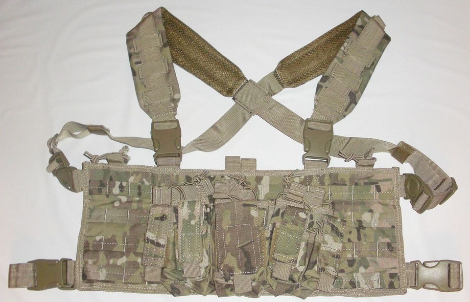 Condor MCR5 Recon Chest Rig Tactical 5.56mm Pistol Mag Pouch ATACS 