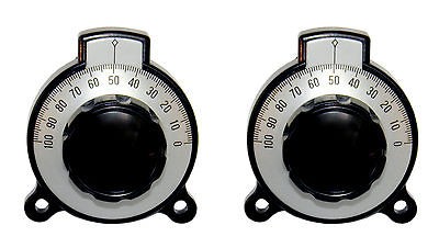 each Small Calibrated Vernier Dial for Amplifier or Tuner Projects