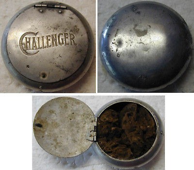 VINTAGE ALUMINUM ADVERTISING GOLF BALL WASHER CHALLENGER CIRCA 1920