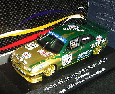 43 VITESSE ONYX Model Peugeot 406 #.12 Esso Ultron Team BTCC 1997 