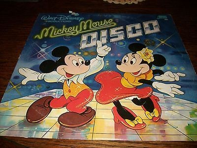   Disco 12 33 LP Record 1979 Vintage Ok Cover Plays Great Disney WOW