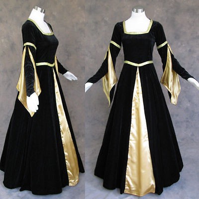 gothic wedding dress in Clothing, 