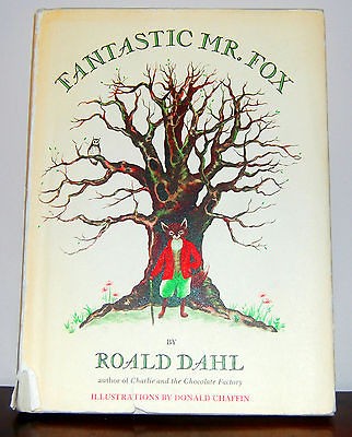 roald dahl fantastic mr fox hb full silver boards1970 from