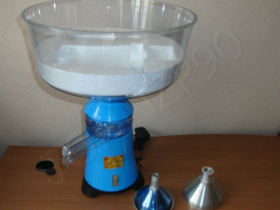 MILK CREAM DAIRY SEPARATOR 80L/H CENTRIFUGAL ELECTRIC POLYCARBONATE 