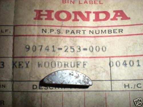 nos honda ct90 cl90 cl100 woodruff key 90741 253 000