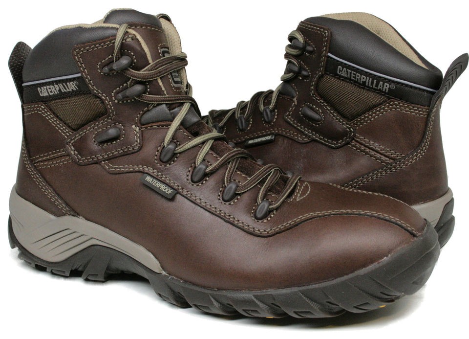   Caterpillar NITROGEN Waterproof Soft Toe Work/Hiking Boots Wide Width