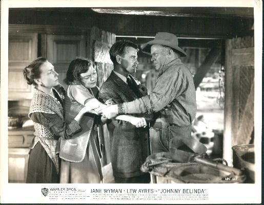 JOHNNY BELINDA   Vintage 8 x10 Key Set Photo #1   JANE WYMAN