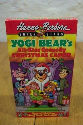 yogi bear s all star christmas caper vhs video 1989