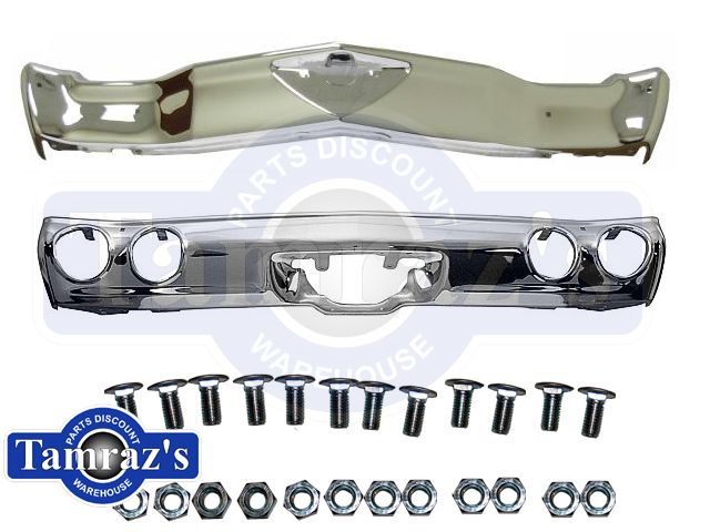 71 72 1971 1972 Chevelle Malibu Front Rear Bumper Kit