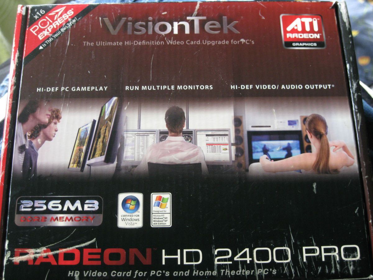   ATI Radeon HD 2400PRO (900169) 256 MB DDR2 SDRAM PCI Express x16